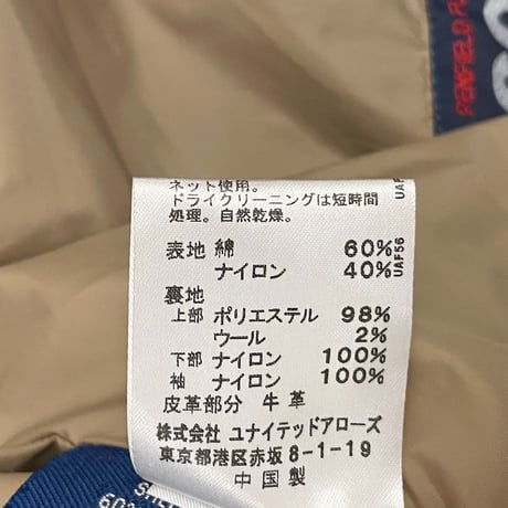 【UNITED ARROWS 取り扱い】 Penfield コットンナイロンマウンテンパーカー ネイビー Mサイズ