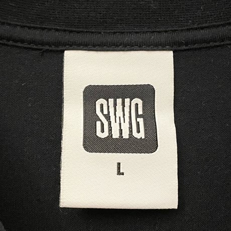 SWAGGER SWG プリントTシャツ ブラック Lサイズ