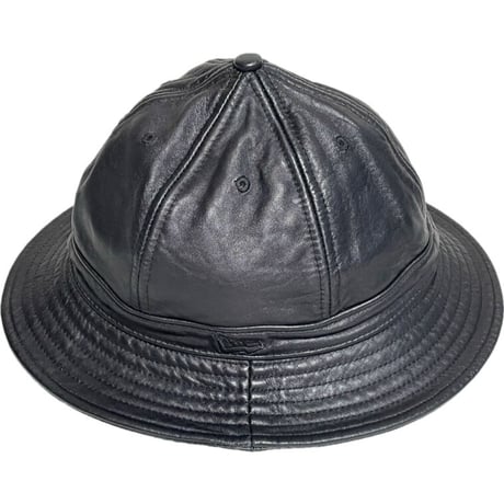 NEWERA × 417 by EDIFICE Special Edition ラムレザーバケットハット ブラック 7 3/8 58.7cm