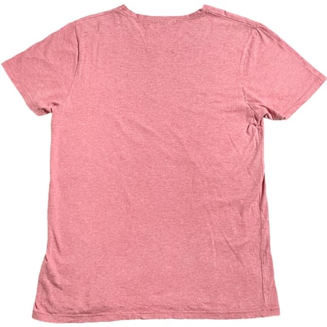 nudie jeans オーガニックコットンプリントTシャツ ピンク Sサイズ