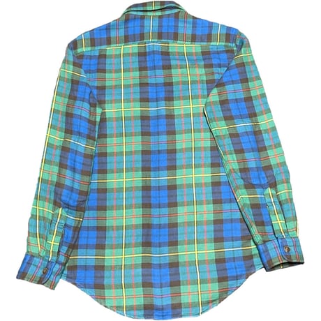 Polo by Ralph Lauren 長袖チェック柄シャツ グリーン Mサイズ