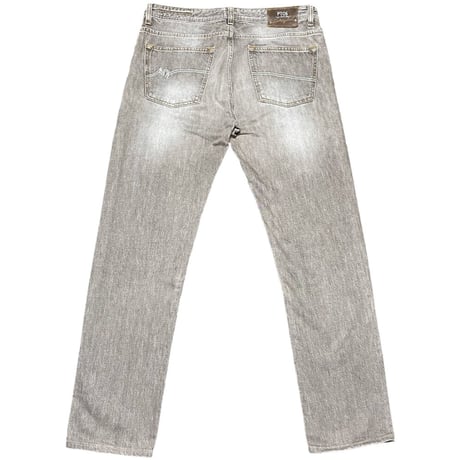 MADE IN ITALY製 PT05 ウォッシュ加工デニムパンツ ブラック W34サイズ