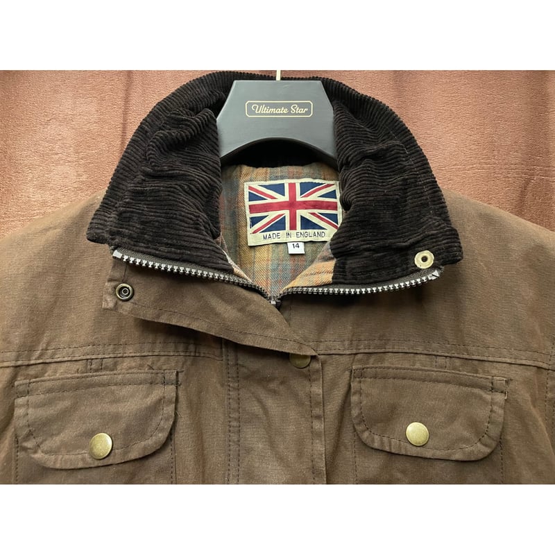 Old England コーデュロイ ジャケット ハンティングジャケット 英国製 Old England コーデュロイ ジャケット ハンティングジャケット