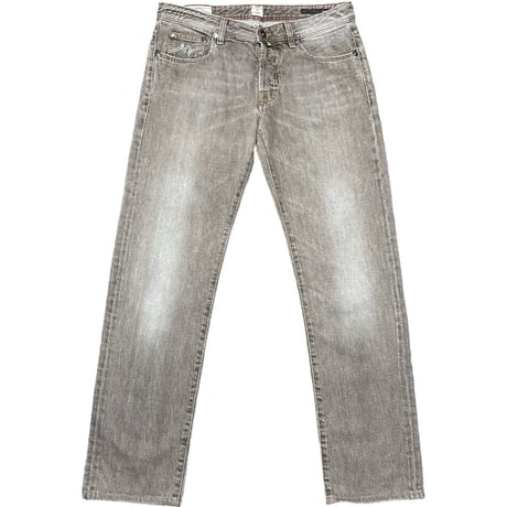 MADE IN ITALY製 PT05 ウォッシュ加工デニムパンツ ブラック W34サイズ