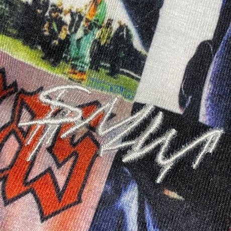 Sex Money Weed ヒップホップCDジャケットTシャツ マルチカラー Sサイズ