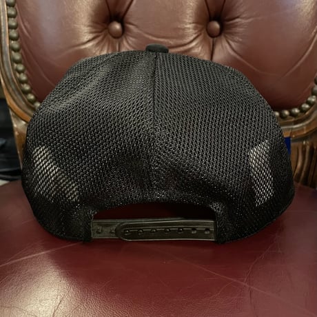 MADE IN JAPAN製 PHENOMENON 2010年モデル ロゴプリント入りメッシュキャップ ブラック