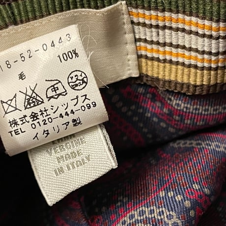 【SHIPS取り扱い】MADE IN ITALY製 Altea ウールハンチングキャップ ベージュ