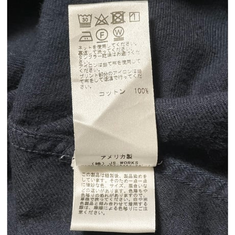 MADE IN USA製 SAVE KHAKI UNITED 長袖コットンシャツ ネイビー Mサイズ