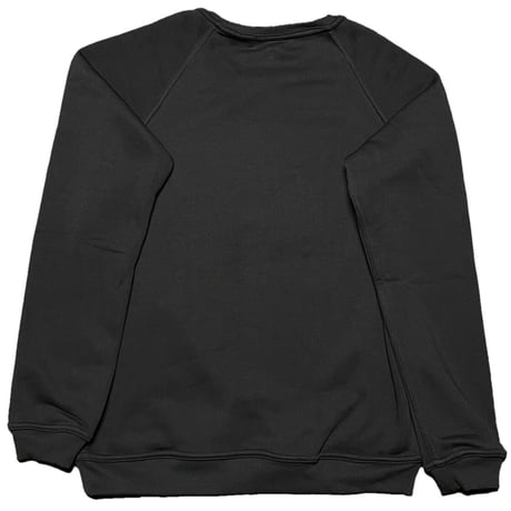 ★新品★ MADE IN ITALY製 MAGLIA 「PER LA NEVE」ロゴプリントリバーシブル裏起毛トレーナー ブラック M～XLサイズ ユニセックス