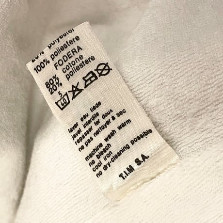 希少 MADE IN FRANCE製 70s CHEMISE LACOSTE T.I.M S.A.社製 ストライプ柄 フルジップナイロンジャケット ブルー 3サイズ