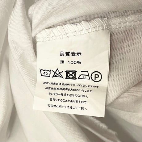 ★新品★ MADE IN ITALY製 MAGLIA 2024年SSモデル 「COLLINA」 ロゴプリント クルーネックTシャツ ホワイト S～Lサイズ