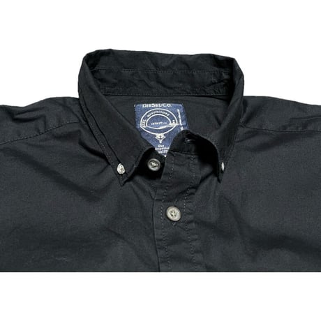 DIESEL 長袖シャツ ブラック Sサイズ
