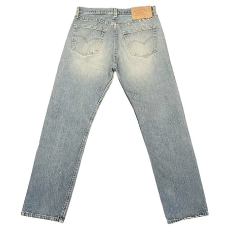 MADE IN USA製 LEVI'S 501 デニムパンツ ライトインディゴ W33×L30サイズ