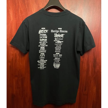 激レア SUMMER SONIC 2001年 ライブプリントTシャツ SHOOTボディ ブラック Sサイズ