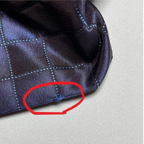 ▲訳あり商品▲ CANALI ダイヤカット柄シルクネクタイ ネイビー イタリア製
