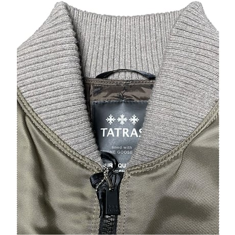 ☆タグ付き新古品☆ MADE IN POLAND製 TATRAS MA-1型ダウンジャケット カーキ 01サイズ