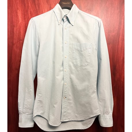 【ROSE BUD 取り扱い】 MADE IN USA製 GITMANBROS Vintage 長袖ボタンダウンオックスフォードシャツ ミントグリーン Sサイズ