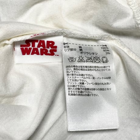 adidas × Star Wars コラボプリントTシャツ ホワイト Mサイズ