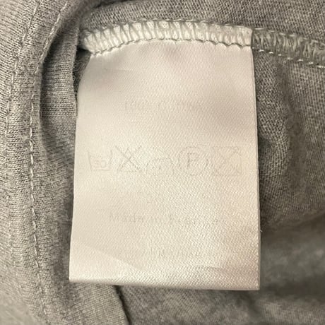 MADE IN FRANCE製 MAISON KITSUNÉ VネックTシャツ グレー Sサイズ