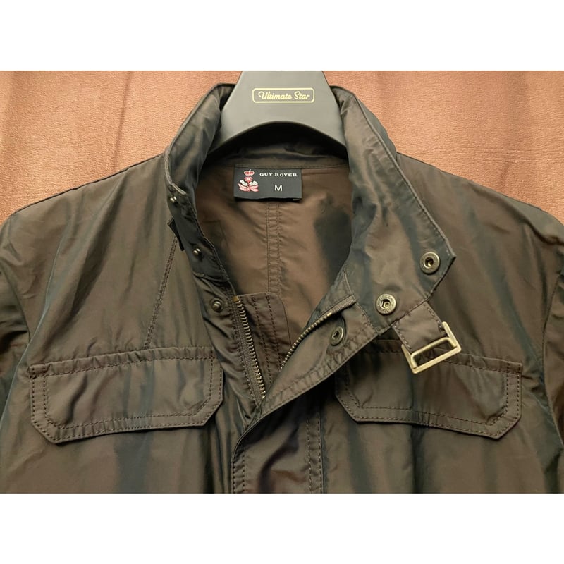 MADE IN ITALY製 GUY ROVER フルジップナイロンサファリ MADE IN ITALY製 GUY ROVER フルジップナイロンサファリ