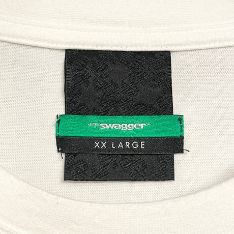 MADE IN JAPAN製 SWAGGER TKNY プリントTシャツ ホワイト XXLサイズ