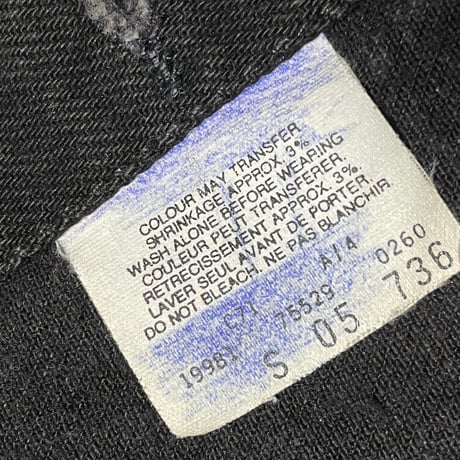 MADE IN CANADA製 LEVI'S ブラックデニムジャケット 75529-0260 ブラック Sサイズ