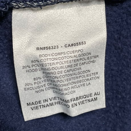 NIKE CAROLINA プルオーバーパーカー ネイビー Mサイズ