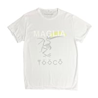 ★新品★ 限定品 MADE IN ITALY製 MAGLIA × TOOCO コラボレーション プリントTシャツ ホワイト S～Lサイズ