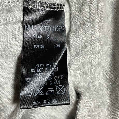【nano universe取り扱い】junhashimoto × nano universe パイル地ニットポロシャツ グレー Ｓサイズ