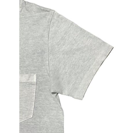 MADE IN USA製 Velva Sheen × JOURNAL STANDARD ポケット付き半袖VネックTシャツ グレー Sサイズ