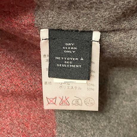 MARC BY MARC JACOBS ウール切り替えフルジップジャケット ブラック Sサイズ
