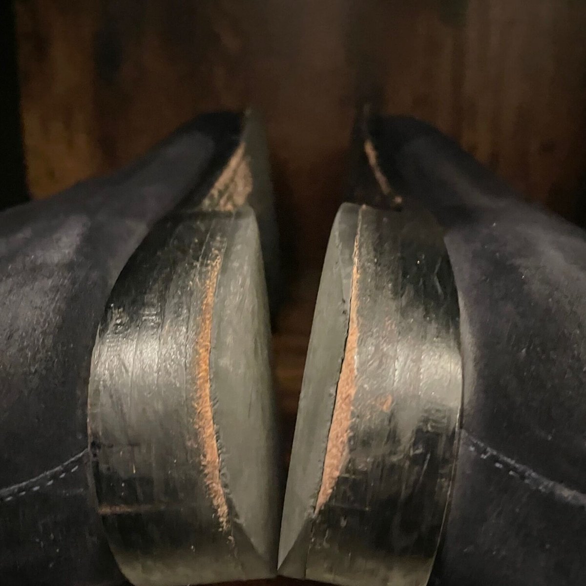 箱付き UNITED ARROWS スウェードチャッカブーツ ネイビー 8サイズ