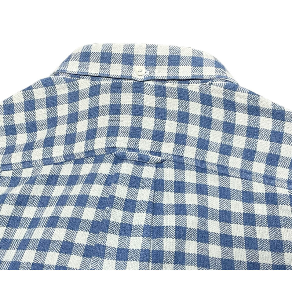 ゴールデングース　イタリア製　ギンガムチェックシャツ MADE IN ITALY製 GOLDEN GOOSE DELUXE BRAND 長袖ギンガム