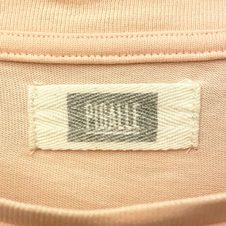 MADE IN PORTUGAL製 PIGALLE プリントTシャツ サーモンピンク Mサイズ