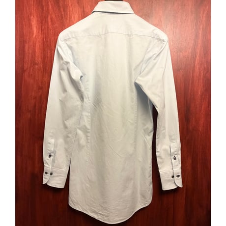 BURBERRY BLACK LABEL 長袖シャツ サックスブルー 38サイズ