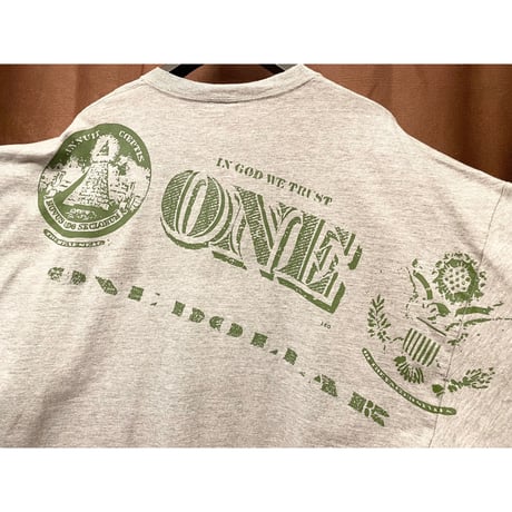 MADE IN MEXICO製 Magnum Force 1ドル札プリントTシャツ グレー XXLサイズ