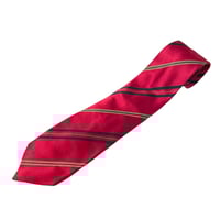 【美品】Charvet／シャルべ／ジャガードタイ／レジメンタル／フランス製 美品】Charvet／シャルべ／ジャガードタイ／レジメンタル