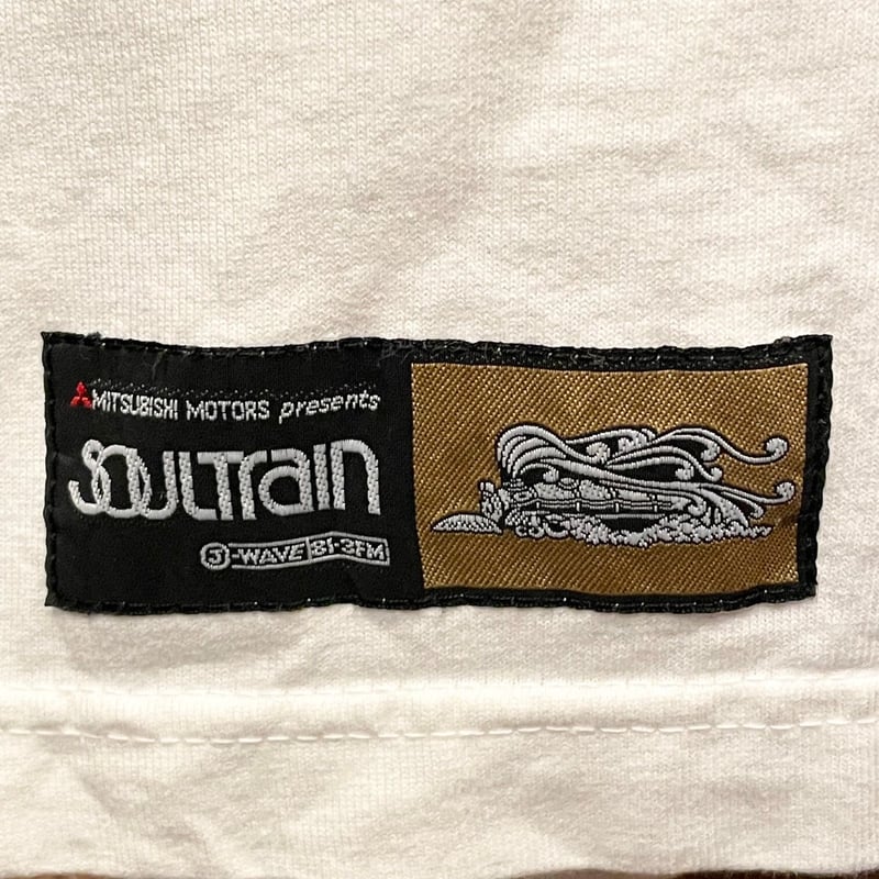 激レア J-WAVE 81.3FM SOUL TRAIN オフィシャルプリントTシャツ ホワイ