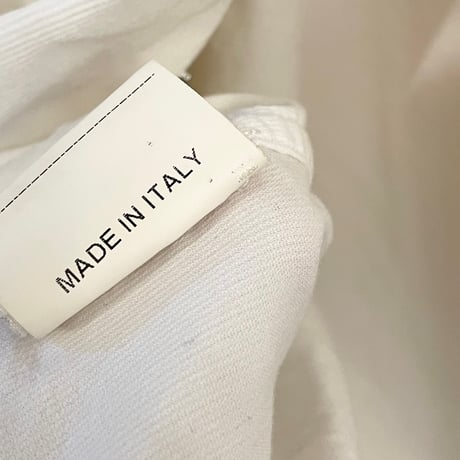 ▲訳あり商品▲ MADE IN ITALY製 GUY ROVER 長袖コーデュロイウエスタンシャツ ホワイト Mサイズ