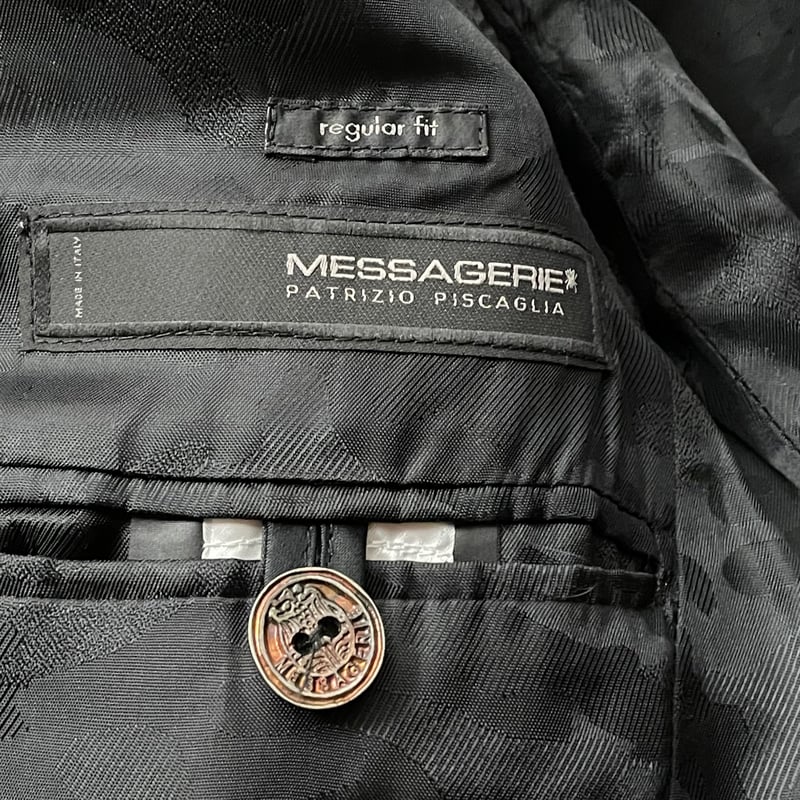 MADE IN ITALY製 MESSAGERIE モヘア混ウールチェスターコート MADE IN ITALY製 MESSAGERIE モヘア混ウールチェスターコート