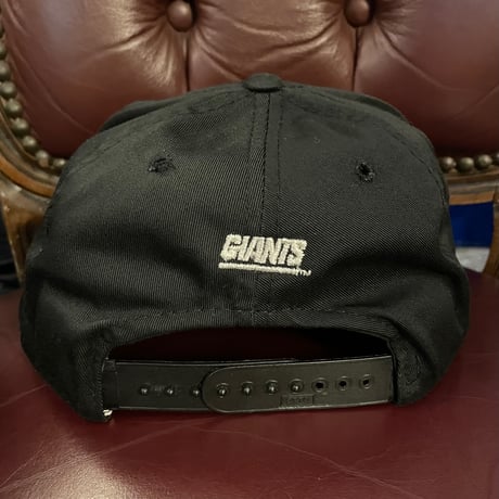 レア 90s AMERICAN NEEDLE NFL New York Giants OTTOボディ ヴィンテージスナップバックキャップ ブラック