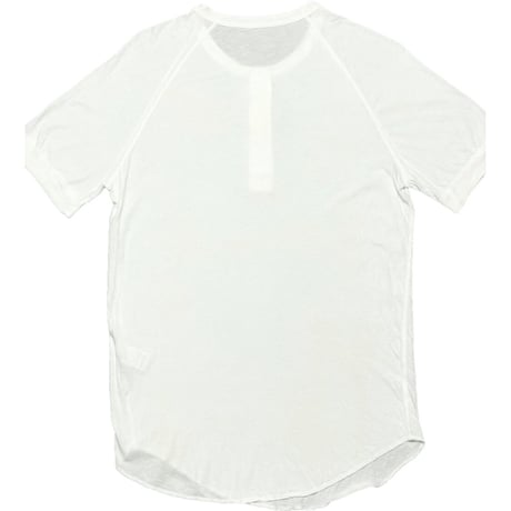 【JOURNAL STANDARD取り扱い】MADE IN USA製 SAVE KHAKI UNITED ヘンリーネックTシャツ ホワイト XSサイズ