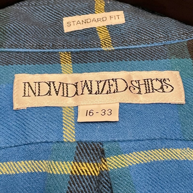 INDIVIDUALIZED SHIRTS フランネルチェックシャツ USA製 楽天市場】INDIVIDUALIZED SHIRTS 長袖 シャツ Lumberjack