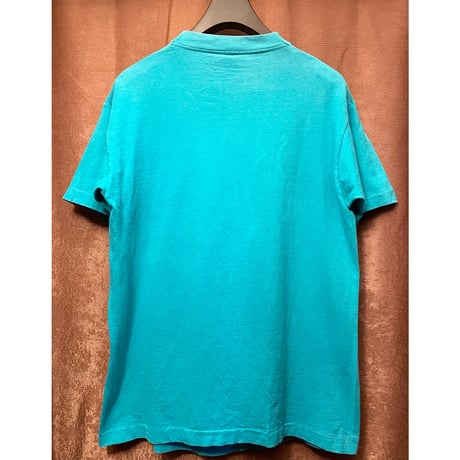 MADE IN USA製 90s LOONEY TUNES TWEETY プリントTシャツ ターコイズブルー Mサイズ