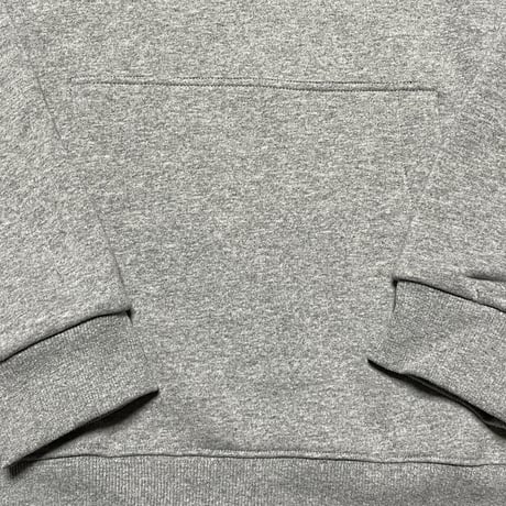 ★新品★ MADE IN ITALY製 MAGLIA 「Monte Bianco」 ロゴプリント裏起毛プルオーバーパーカー ライトグレー M～XLサイズ ユニセックス