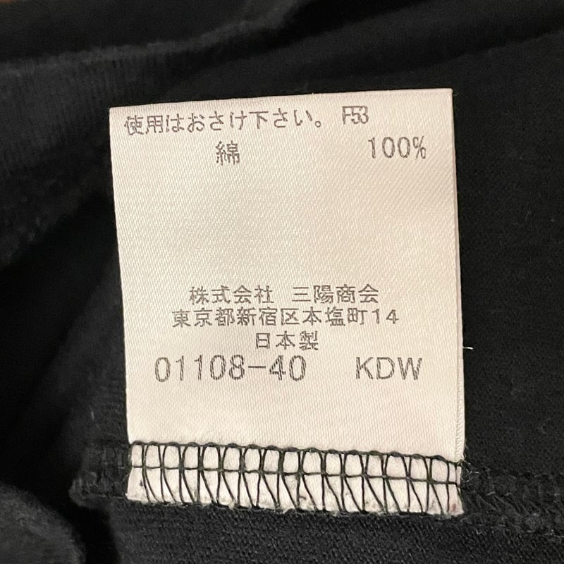 MADE IN JAPAN製 BURBERRY BLACK LABEL 半袖ラグランTシャツ