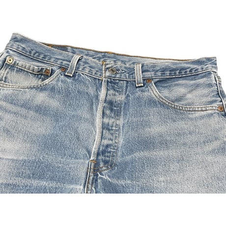 MADE IN USA製 LEVI'S 501xx デニムパンツ ライトインディゴ W35×L33