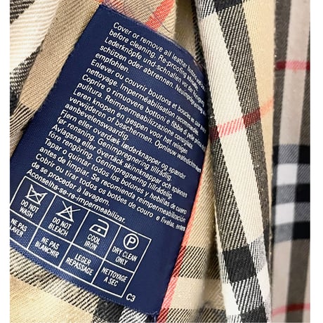 MADE IN ENGLAND製 OLD BURBERRY ステンカラーコート ベージュ