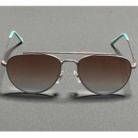 展示品渡し ★新品★ MADE IN ITALY製 SARAGHINA TULLIO 276-MFF サングラス メタルグレー×エメラルドグリーン ゴールドレンズ