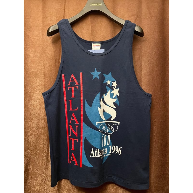 00s Hanes USA製　ヴィンテージ　タンクトップ　クラッシックカー 80s USA製 vintage Hanes DUKE カレッジ タンクトップ メンズ